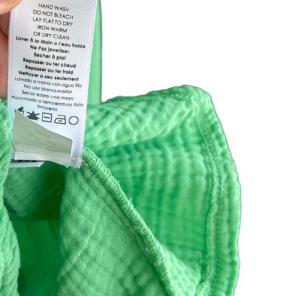 NATION Ltd Los Angeles Padma Double Gauze Tiered Mini Dress Size M - Picture 9 of 16